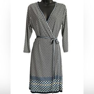 Max Studio wrap around dress size L